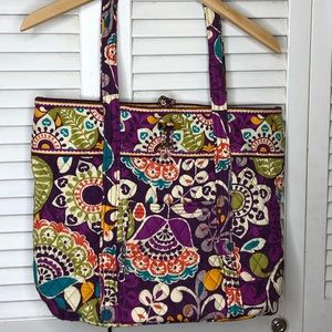 Vera Bradley beach bag boho vintage colorful
